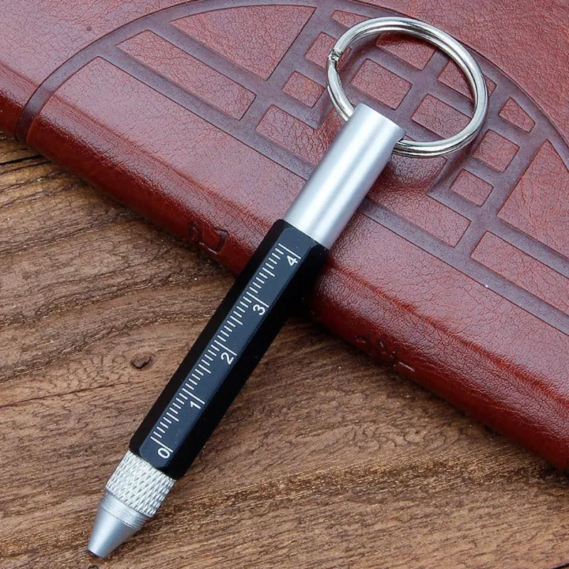 The Outdoor Vault Outdoor-Artikel|Heimwerkzeuge-Schlüsselanhänger-Schraubendreherstift – Multifunktionswerkzeug mit Touchscreen-kompatiblen Funktionen