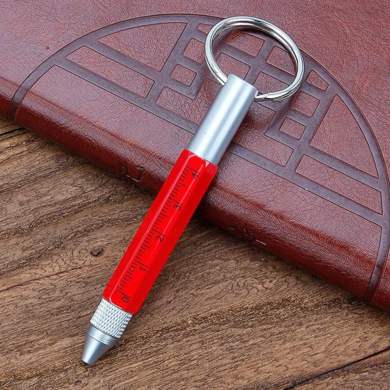 The Outdoor Vault Outdoor-Artikel|Heimwerkzeuge-Schlüsselanhänger-Schraubendreherstift – Multifunktionswerkzeug mit Touchscreen-kompatiblen Funktionen