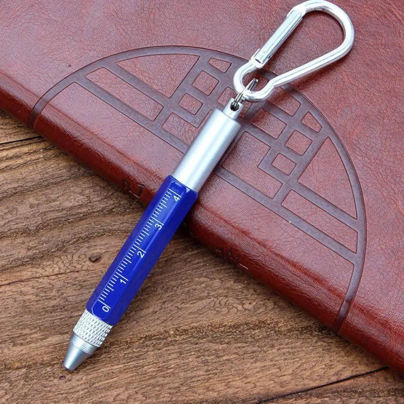 The Outdoor Vault Outdoor-Artikel|Heimwerkzeuge-Schlüsselanhänger-Schraubendreherstift – Multifunktionswerkzeug mit Touchscreen-kompatiblen Funktionen