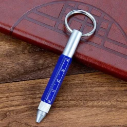 The Outdoor Vault Outdoor-Artikel|Heimwerkzeuge-Schlüsselanhänger-Schraubendreherstift – Multifunktionswerkzeug mit Touchscreen-kompatiblen Funktionen