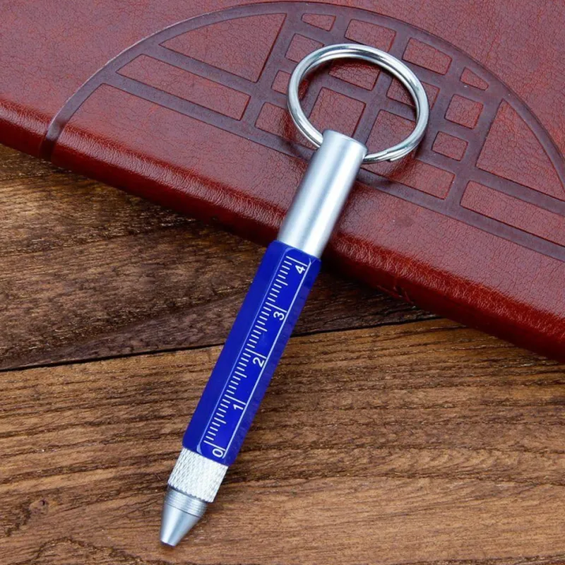 The Outdoor Vault Outdoor-Artikel|Heimwerkzeuge-Schlüsselanhänger-Schraubendreherstift – Multifunktionswerkzeug mit Touchscreen-kompatiblen Funktionen