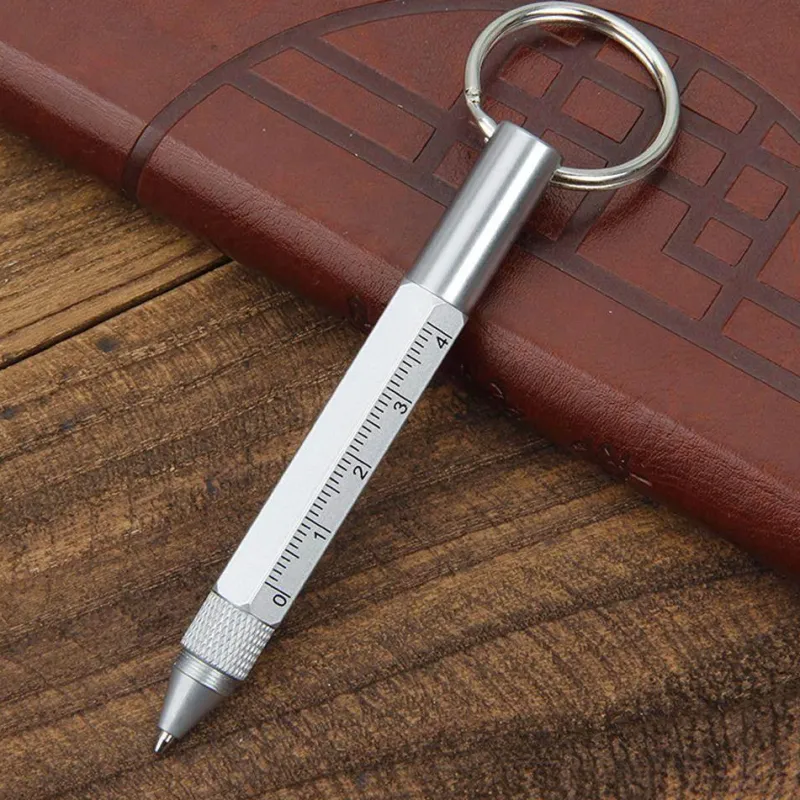 The Outdoor Vault Outdoor-Artikel|Heimwerkzeuge-Schlüsselanhänger-Schraubendreherstift – Multifunktionswerkzeug mit Touchscreen-kompatiblen Funktionen