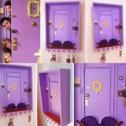 Tom Küche & Esszimmer-Schlüsselhalter aus Holz, Wandregal, Home Organizer, Regal, Dekor, Geschenk