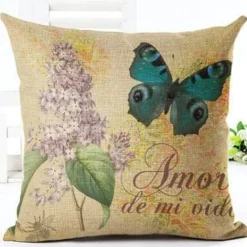 Plush Perch Bettzeug-Schmetterling Dekokissen - New Home Sitzkissen