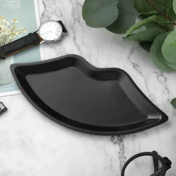 Tom Küche & Esszimmer-Schmucktablett aus Edelstahl – Schreibtisch-Organizerplatte