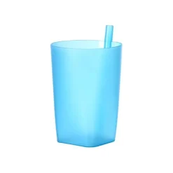 Little Nest Küche & Esszimmer-Schnabeltasse für Kinder mit integriertem Strohhalm – Easy Drink Mug