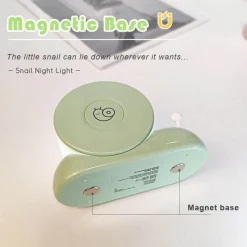 Bright Accents Beleuchtung-Schnecken-Nachtlicht – Niedliche LED-Dekoration fürs Kinderzimmer