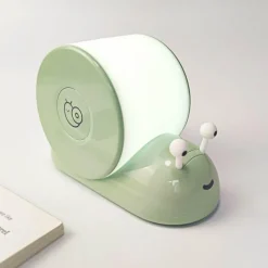 Bright Accents Beleuchtung-Schnecken-Nachtlicht – Niedliche LED-Dekoration fürs Kinderzimmer