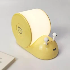 Bright Accents Beleuchtung-Schnecken-Nachtlicht – Niedliche LED-Dekoration fürs Kinderzimmer