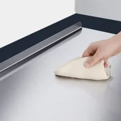 Tom Küche & Esszimmer-Schneidebrett aus Edelstahl – robuster Hackklotz für Obst, Gemüse und Fleisch