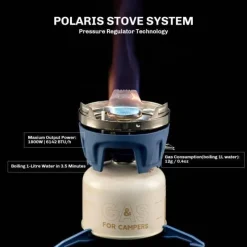 The Outdoor Vault Camping-Werkzeuge|Camping Im Freien-Schnellheizender Campingkocher – Schnellkocher fürs Lagerfeuer