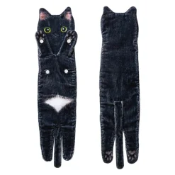 Tranquil Waters Badezimmer-Schnelltrocknende, weiche Katzenhandtücher – saugfähige Handtücher für Haustiere