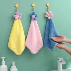 Tom Küche & Esszimmer-Schnelltrocknendes Handtuch aus Korallenfleece – weich, saugfähig und ideal für den täglichen Gebrauch