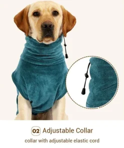 Decor Haustierzubehör-Schnelltrocknendes Hundehandtuch – weiches, saugfähiges Haustier-Badetuch