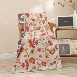 Wrap u0026 Relax Bettzeug-Schnelltrocknendes, mehrlagiges Gaze-Badetuch – saugfähig, 80 x 160 cm, für Zuhause, Strand, Spa