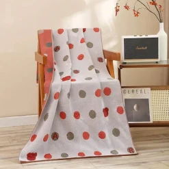 Wrap u0026 Relax Bettzeug-Schnelltrocknendes, mehrlagiges Gaze-Badetuch – saugfähig, 80 x 160 cm, für Zuhause, Strand, Spa