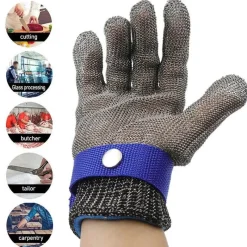 Tom Küche & Esszimmer-Schnittfeste Handschuhe aus Edelstahl – Sicherheit in Küche und Garten