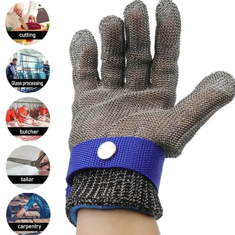 Tom Küche & Esszimmer-Schnittfeste Handschuhe aus Edelstahl – Sicherheit in Küche und Garten