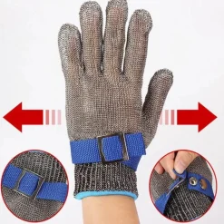 Tom Küche & Esszimmer-Schnittfeste Handschuhe aus Edelstahl – Sicherheit in Küche und Garten