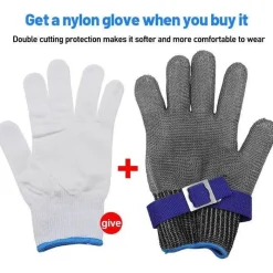 Tom Küche & Esszimmer-Schnittfeste Handschuhe aus Edelstahl – Sicherheit in Küche und Garten