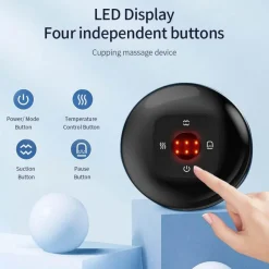 The Relaxation Nook Massageprodukte|Gesundheits-Gadgets-Schröpfmassagegerät – Vakuumtherapie-Massagegerät zur Schmerzlinderung