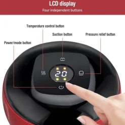 The Relaxation Nook Massageprodukte|Gesundheits-Gadgets-Schröpfmassagegerät – Vakuumtherapie-Massagegerät zur Schmerzlinderung