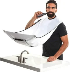 PureGlow Männerpflege|Körperpflege-Schürze zum Trimmen von Haar und Bart