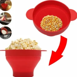 The Culinary Kit Küche & Esszimmer-Schüssel für die Mikrowellen-Popcornmaschine – Easy Home Popcorn Popper
