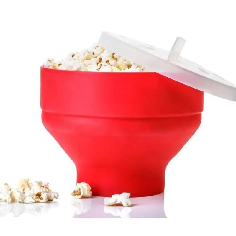 The Culinary Kit Küche & Esszimmer-Schüssel für die Mikrowellen-Popcornmaschine – Easy Home Popcorn Popper