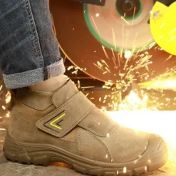 Herren Decor Herrenschuhe-Schützende, strapazierfähige und verschleißfeste Arbeitsstiefel