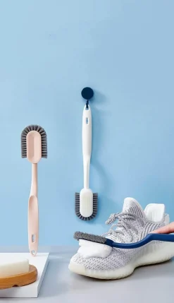 The Blissful Bath Badezimmer-Schuhreinigungsbürste – Weicher, langlebiger Borstenreiniger