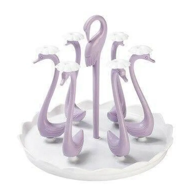 Brew Bliss Küche & Esszimmer-Schwanenglasbecher mit automatischem Abtropfsieb – Elegantes Trinkgeschirr