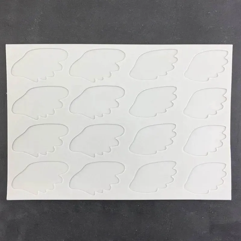 Tom Küche & Esszimmer-Schwanenhals-Silikonform mit 3D-Flügeln – Backdekorationswerkzeug