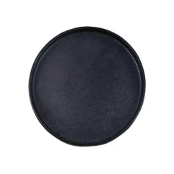 Elegance at the Table Küche & Esszimmer-Schwarzer Keramik-Essteller – Steak-Salat-Mittagessentablett für Restaurantgeschirr