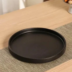 Elegance at the Table Küche & Esszimmer-Schwarzer Weinwärmer aus Keramik für Sake – handgefertigtes japanisches Design