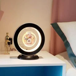 The Gilded Nest Beleuchtung-Schwebende magnetische Blumenvasenlampe – einzigartiges dekoratives LED-Licht