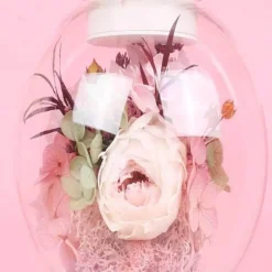 The Gilded Nest Beleuchtung-Schwebende magnetische Blumenvasenlampe – einzigartiges dekoratives LED-Licht