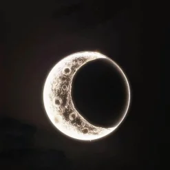 Willow u0026 Whim Beleuchtung-Schwebende Mondlampe – DIY Nachtlicht-Dekor