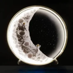 Willow u0026 Whim Beleuchtung-Schwebende Mondlampe – DIY Nachtlicht-Dekor