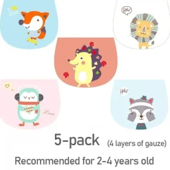 Kinder The Decor Haven Kinderwagen & Zubehör-Schweißabsorbierendes Rückentuch für Babys – Badetuch für Kleinkinder