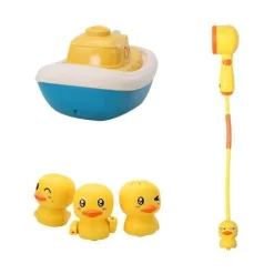 The Decor Haven Babyspielzeug-Schwimmendes Sprinkler-Badespielzeug in Entenform – lustiges Wasserspiel für Kinder