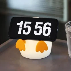 The Light Loft Beleuchtung-Süße Enten-Nachtlampe – bezauberndes LED-Tischlicht für Kinder