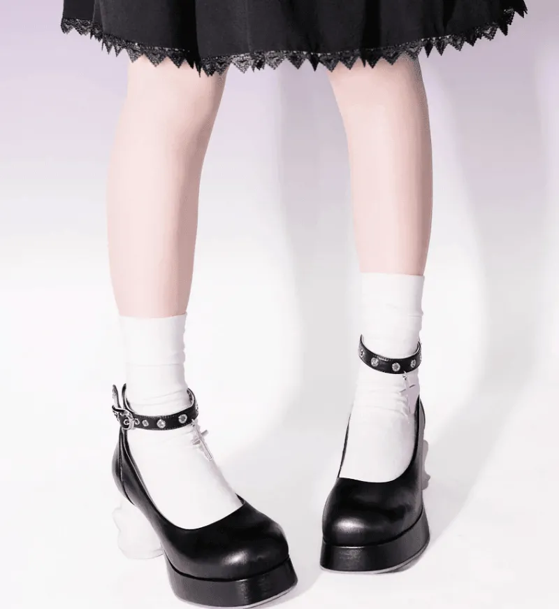 Damen Wilderness Haven Damenschuhe-Süße Geister High Heels - Gruselige Ausgehschuhe