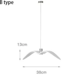 Comfort u0026 Style Beleuchtung-Seagull Pendant Lamp - Modern Bird-Inspired Lighting