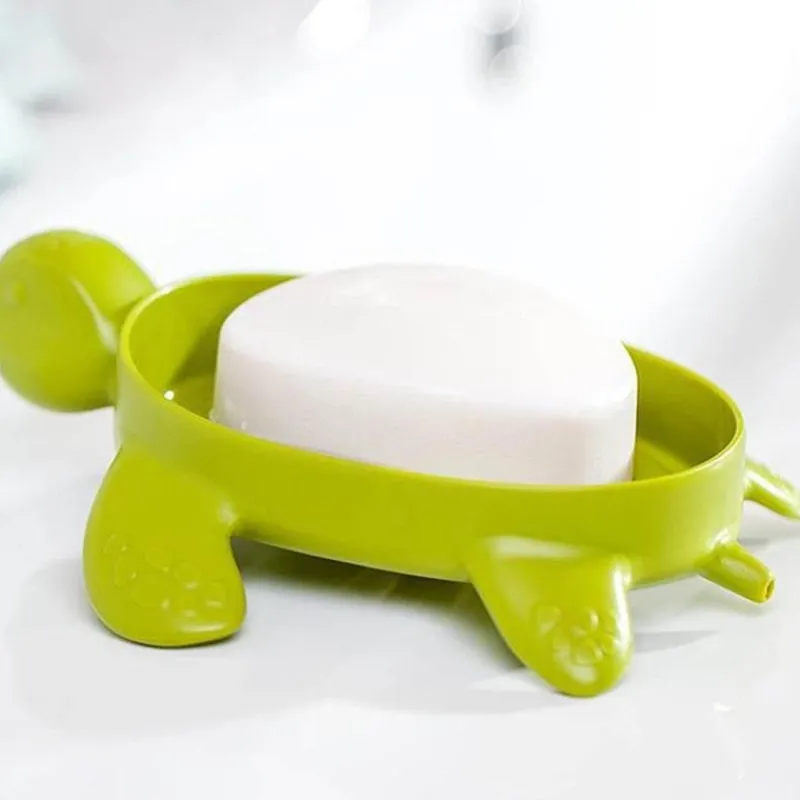 The Blissful Bath Badezimmer-Seifenhalter mit Meeresschildkröte - Rutschfestes Badezimmerzubehör