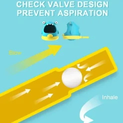 The Decor Haven Babyspielzeug-Seifenmaschine für Kinder – Schaummonster-Badespaß