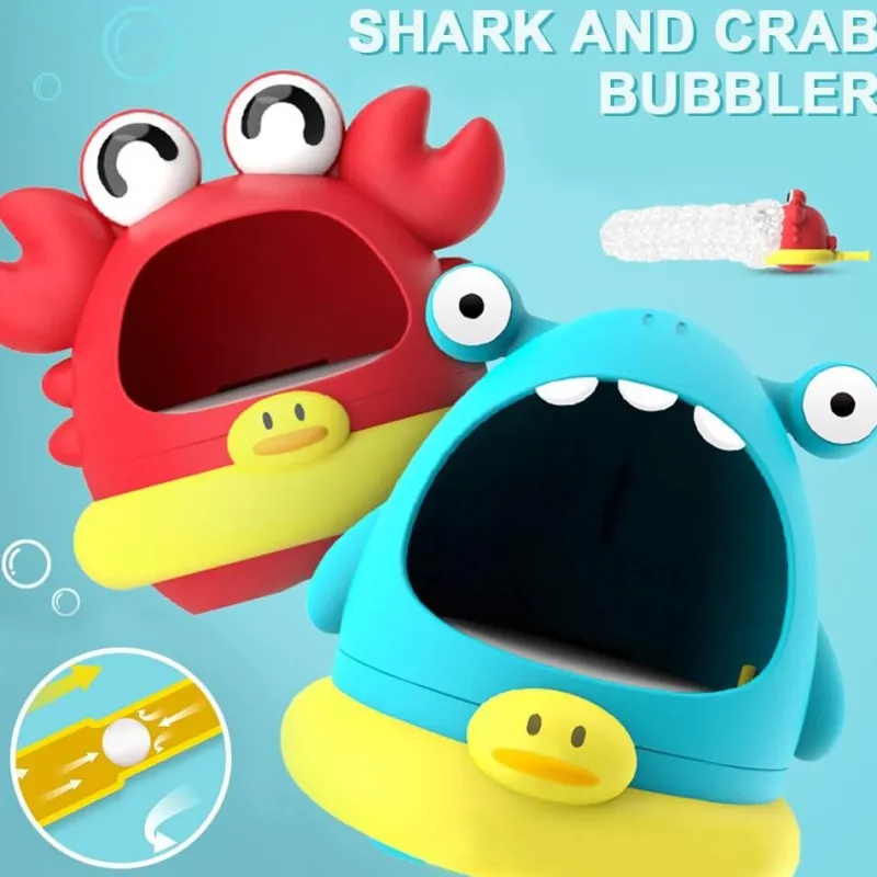 The Decor Haven Babyspielzeug-Seifenmaschine für Kinder – Schaummonster-Badespaß