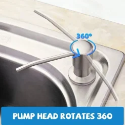 Cozy Living Gadgets Für Zuhause|Möbel-Seifenspender-Set für die Küchenspüle – Integrierte Flüssiglösung