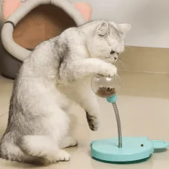 TailTrend Haustierspielzeug-Selbstausgebendes Futterspielzeug für Haustiere – Tragbarer Futternapf für verspielte Haustiere