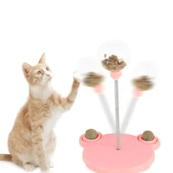 TailTrend Haustierspielzeug-Selbstausgebendes Futterspielzeug für Haustiere – Tragbarer Futternapf für verspielte Haustiere